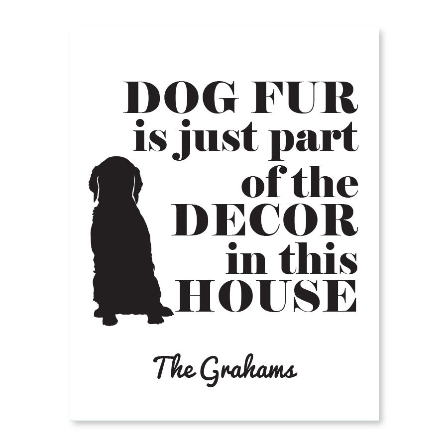Dog Fur Print - Hypolita Co.