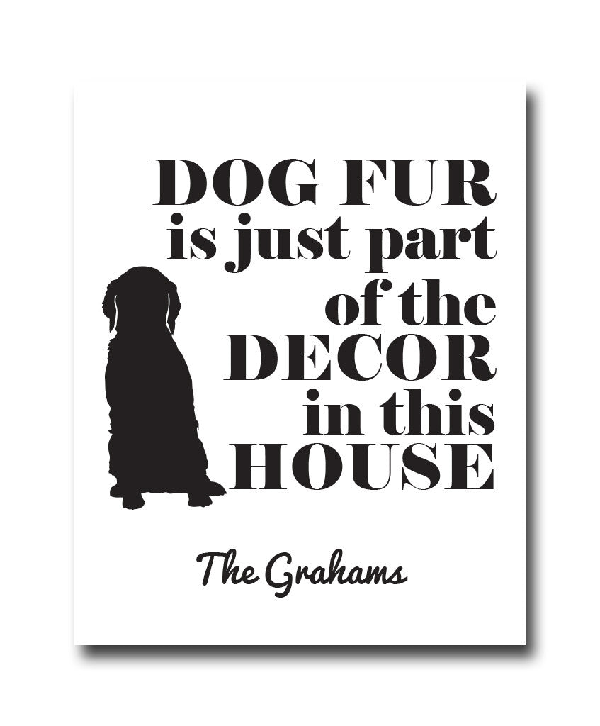 Dog Fur Print - Hypolita Co.