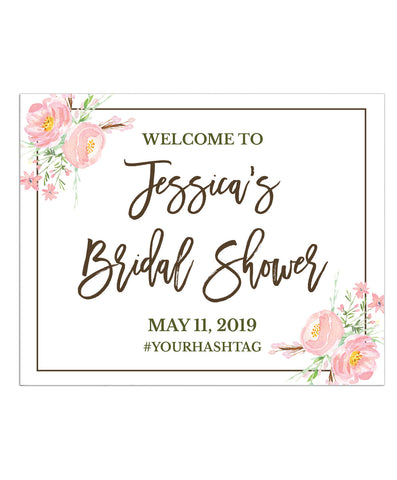 Bridal Shower Welcome Print - Hypolita Co.