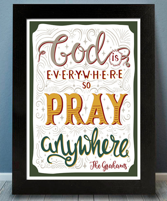 God Everywhere Print - Hypolita Co.