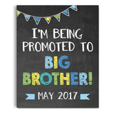 Sibling Pregnancy Announcement Print - Hypolita Co.