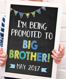 Sibling Pregnancy Announcement Print - Hypolita Co.