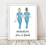 Personalized Nurse Print - Hypolita Co.