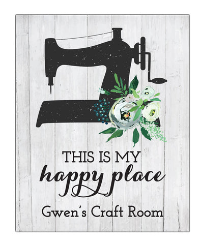 Happy Place Sewing Print - Hypolita Co.