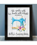 Sewing Proverbs Print - Hypolita Co.