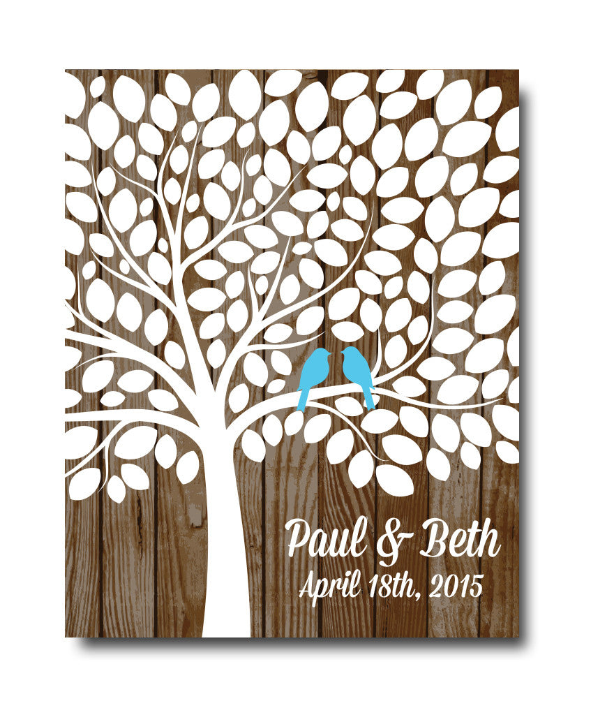 Wedding Tree Guestbook Print - Hypolita Co.