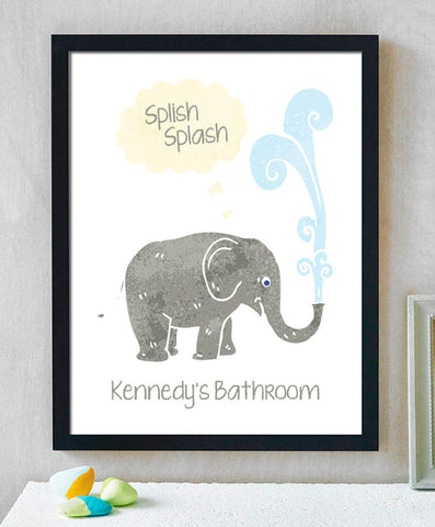 Splish Splash Bathroom Print - Hypolita Co.