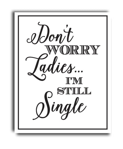 Ring Bearer I'm Still Single Print - Hypolita Co.