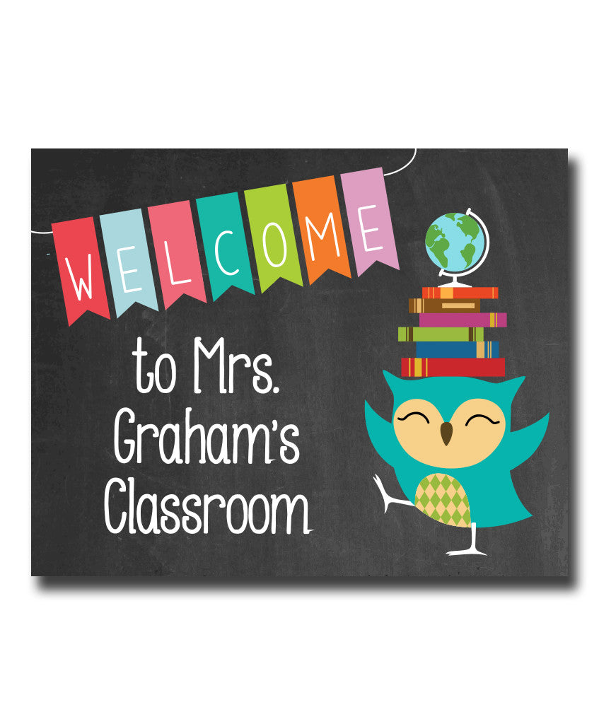 Classroom Welcome Print - Hypolita Co.