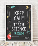 Keep Calm and Teach Print - Hypolita Co.