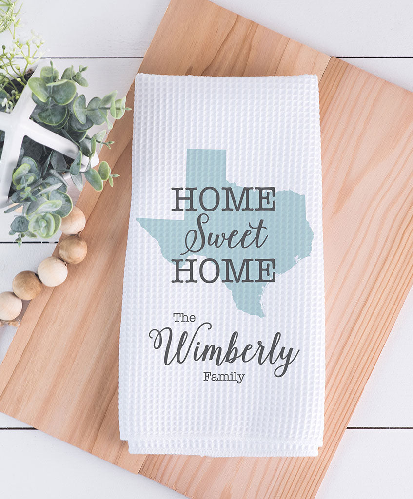 State Waffle Weave Dish Towel - Hypolita Co.