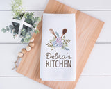 Lavender Spoon Kitchen Personalized Dish Towel