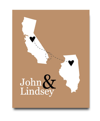 Two State Print - Hypolita Co.