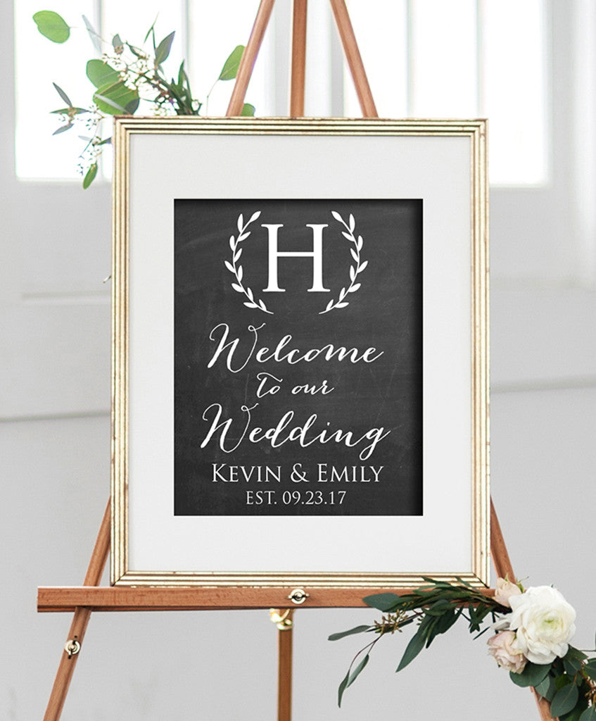 Wedding Welcome Print - Hypolita Co.