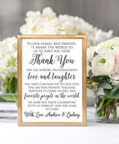 Wedding Thank You Print - Hypolita Co.