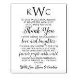 Wedding Thank You Print - Hypolita Co.