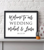 Wedding Welcome Print - Hypolita Co.
