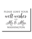 Well Wishes Wedding Print - Hypolita Co.